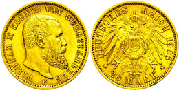 147 20 Mark, 1905, Wilhelm II., Ss., Katalog: J. 296 Ss - Other & Unclassified