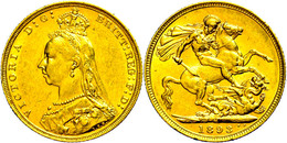 281 Pound, 1893, Victoria, Melbourne, Fb. 24, Kl. Rf., Ss-vz.  Ss-vz - Andere & Zonder Classificatie