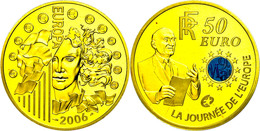 396 50 Euro, Gold, 2006, 120. Geburtstag Robert Schumann, 31,1g Fein, Mit Zertifikat In Ausgabeschatulle, PP. Auflage Nu - Andere & Zonder Classificatie