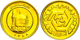 466 Azadi, Gold, 1979 (SH 1358), Fb. 114, Vz-st.  Vz-st - Iran