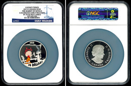 510 30 Dollars, 2015, Looney Tunes-The Rabbit Of Seville, In Slab Der NGC Mit Der Bewertung PF70 Ultra Cameo, Colorized  - Canada