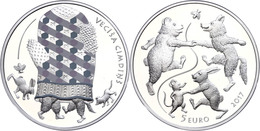 525 5 Euro, 2017, Der Handschuh Des Alten Mannes, 925er Silber, Coloriert, Etui Mit Zertifikat, PP. Auflage Nur 10.000 S - Latvia