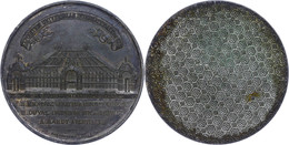 948 Frankreich, Zinnmedaille (Dm. Ca. 52mm, Ca. 45,67g), 1878, Signiert Massonnet Éditeur. Av: Ansicht Des Palais Du Cha - Andere & Zonder Classificatie