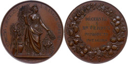 974 Frankreich, Bronzemedaille (Dm. Ca. 50,80mm, Ca. 66,04g), O.J., Von Pingret Und Caqué. Av: Stehende Weibliche Gestal - Sonstige & Ohne Zuordnung