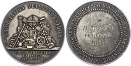 997 Frankreich, Silbermedaille (Dm. Ca. 50,50m, Ca. 65,56g), 1895, Von Cheffer, Association Philotechnique. Av: Wissensc - Sonstige & Ohne Zuordnung