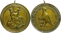 1064 Koblenz, Bronzemedaille (38,5 Mm, 24,6 G), 1927, Ehrenbreitstein 1752-1927, Auf Das 175jährige Jubiläum Des Vom Fre - Sonstige & Ohne Zuordnung
