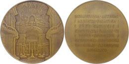 1268 Wien, Bronzemedaille (80,4 Mm, 164,5 G), 1926, Von A. Hartig, 200 Jahre Bibliotheca Antehac Augusta Palatina, Av: I - Sonstige & Ohne Zuordnung