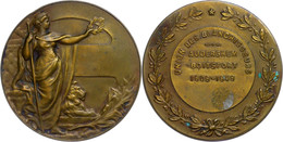 1327 Belgien, Bronzemedaille (Dm. Ca. 51mm, Ca. 49,52g), 1949, Unsigniert, Vereinigung Der Wäscher. Av: Stehende Weiblic - Other & Unclassified