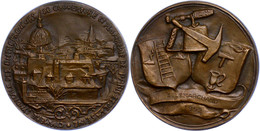 1336 Frankreich, Bronzemedaille (Dm. Ca. 64,10mm, Ca. 156,07g), 1952, Von Corbin. Av: Pariser Stadtansicht, Darum Umschr - Other & Unclassified