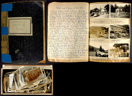 1539 Fotonachlass Mit über 600 Fotos, Augenscheinlich Aus Verschiedenen Quellen, Ca. 1928-1983, Dabei U.a. Paris 1941, E - Documents