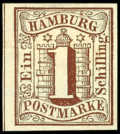 1764 1 S. Lebhaftbraun, Tadellos Ungebraucht, Allseits Vollrandig, Gepr. Bühler, Mi. 130.-, Katalog: 2 * - Sonstige & Ohne Zuordnung