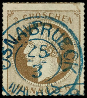 1781 3 Gr Braun Durchstochen, Tadellos Gestempelt Kabinett, Mi. 100,--, Katalog: 25y O - Hanover