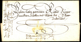 1811 1604, Bonn, Ferdinand Von Bayern (1577 - 1650), Kurfürst Und Erzbischof Von Köln, Sehr Seltener Früher Schnörkel-Ad - Other & Unclassified