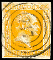 1874 "717" - KETTWIG, OPD Düsseldorf, Zentrisch Klar, Blickfrei Auf Vollrandigem Kabinettstück 3 Sgr., Katalog: 8 O - Andere & Zonder Classificatie
