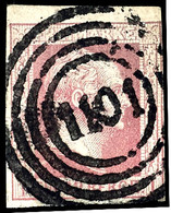 1878 "1101" - OSANN, OPD Trier, Zentrisch Auf Rechts Lupen-, Sonst Voll- Bis Breitrandiger 1 Sgr., Pracht, Katalog: 6a O - Andere & Zonder Classificatie