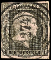 1880 "1274" - RÜNDEROTH, OPD Köln, Zentrisch Klar, Blickfrei Auf Voll-/breitrandiger 1 Sgr., Papierknitter, Katalog: 2a  - Autres & Non Classés