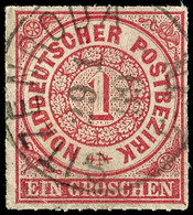 1893 "SITZENRODA 29 1 69" - K1, OPD Merseburg, Zentrisch Auf NDP 1 Gr., Kabinett, Katalog: NDP4 O - Andere & Zonder Classificatie