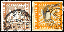 2013 1 Bis 18 Kr Komplett Gestempelt, 18 Kr Winzige Schürfung Rückseitig, Sonst Kabinett, Mi. 1190,--, Katalog: 30/34 O - Andere & Zonder Classificatie