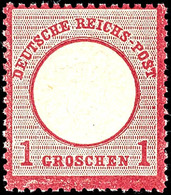 2122 1 Gr. Großer Brustschild, Tadellos Postfrisch, Unsigniert, Kabinett, Mi. 300.-, Katalog: 19 ** - Autres & Non Classés