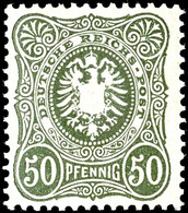 2199 3 - 50 Pfg, Spätauflagen, 6 Werte Komplett, Tadellos Postfrisch, Kabinett, Bis Auf 20 Pfg Alle Werte Gepr. BPP, Mi. - Sonstige & Ohne Zuordnung