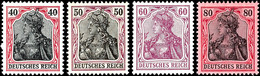 2324 2 - 80 Pfg Germania, Friedensdruck, 11 Werte Komplett, Dabei Die 10 Pfg Lilabraun Quarzend, Tadellos Postfrisch, Ei - Andere & Zonder Classificatie