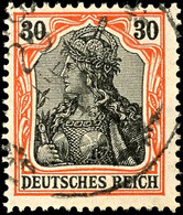 2337 30 Pf. Auf Orangeweiß, Gest., Gepr. Jäschke-L. BPP, Mi. 110.-, Katalog: 89Iy O - Andere & Zonder Classificatie