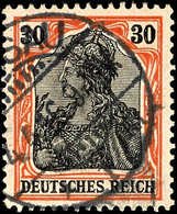 2369 30 Pf. Auf Orangeweiß, Gest. Gepr. Jäschke-L. BPP, Mi. 120.-, Katalog: 89IIy O - Sonstige & Ohne Zuordnung