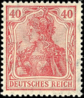 2498 40 Pf. Lilakarmin, Tadellos Postfrisch, Noch Als F Geprüft Infla Berlin, Mi. 150.-, Katalog: 145bII ** - Sonstige & Ohne Zuordnung