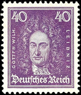 2764 40 Pf. Leibnitz, Tadellos Postfrisch, Mi. 170.-, Katalog: 395 ** - Sonstige & Ohne Zuordnung