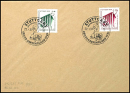 2946 6 U 15 Pfg. Mit Ersttagssonderstempel "STUTTGART 22.4.39" Auf Blanco-Umschlag, Sign Schlegel D. BPP, Mi. 150.-, Kat - Sonstige & Ohne Zuordnung