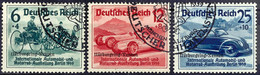 2948 1939, Nürburgring, Tadellos, Gest., Mi. 100.-, Katalog: 695/97 O - Sonstige & Ohne Zuordnung