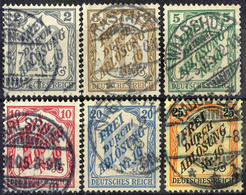 2984 2 Pf. - 25 Pf. Zähldienstmarken, Gest., Mi. 190.-, Katalog: 9/14 O - Other & Unclassified