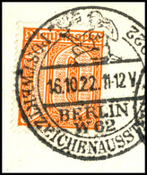 3002 10 Pf Ziffer Orange, Luxusbriefstück Mit Dekorativem Sonderstempel, Fotoattest Dr. Oechsner BPP (für Ein Später Get - Andere & Zonder Classificatie