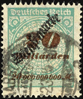 3023 20 Milld. M. , Gest. Kurzbefund Weinbuch BPP, Mi. 200.-, Katalog: 87 O - Sonstige & Ohne Zuordnung