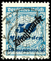 3026 40 Milld. M. , Gest. Fotobefund Weinbuch BPP "echt Und Einwandfrei", Mi. 260.-, Katalog: 88 O - Andere & Zonder Classificatie