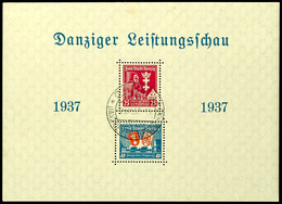 3998 1937, Leistungsschau-Block, Sonderstempel, Tadellos, Mi. 110.-, Katalog: Bl.3 O - Other & Unclassified