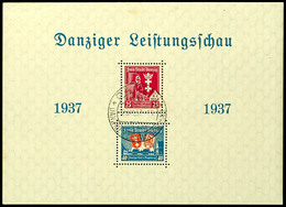 3998 1937, Leistungsschau-Block, Sonderstempel, Tadellos, Mi. 110.-, Katalog: Bl.3 O - Sonstige & Ohne Zuordnung