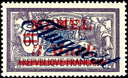 4051 3 M. A. 60 C. Flugpost, Urmarke 37 B,  Tadellos Postfrisch, Auflage Nur 7.500 Stück, Eine Marke Die Oftmals Fehlt,  - Memel (Klaïpeda) 1923