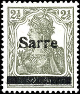 4079 2 1/2 Pf. Gelbgrau, Type II, Tadellos Ungebraucht, Gepr. Burger BPP, Mi. 650,-, Katalog: 2aII * - Sonstige & Ohne Zuordnung