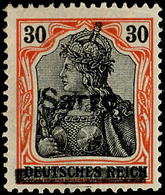 4102 30 Pf. Auf Orangeweiß, Tadellos Ungebraucht, Gepr. Burger BPP, Mi. 260,-, Katalog: 30yIII * - Other & Unclassified