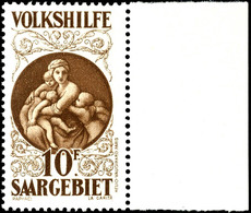 4126 40 Cent Bis 10 Fr. Volkshilfe 1928, Kompletter Satz Zu 7 Werten, Tadellos Postfrisch, Unsignierter Luxussatz, Fotoa - Other & Unclassified