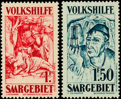 4134 40 C. - 10 Fr. Volkshilfe Gemälde III Kpl. Tadellos Ungebraucht, Mi. 200.-, Katalog: 144/50 * - Sonstige & Ohne Zuordnung