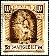 4157 10 Fr. Volksabstimmung 1935, Plattenfehler II "weißer Strich Durch Innenfeld Der 0 Der Wertangabe 10", Tadellos Ges - Sonstige & Ohne Zuordnung