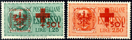 4394 1,25 + 50 Und 2,50 + 50 L. Rotes Kreuz, 2 Werte Komplett, Tadellos Postfrisch, Unsigniert, Mi. 300.-, Katalog: 29/3 - Sonstige & Ohne Zuordnung