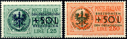 4395 1,25 + 50 Und 2,50 + 50 L. Obdachlosenhilfe, 2 Werte Komplett, Tadellos Postfrisch, Unsigniert, Mi. 300.-, Katalog: - Autres & Non Classés