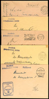 4546 1939, 5 Feldpost-Dienstbriefe Von Sept. Bis Dez. 1939 Mit Feldpost-Nr. M 20333 = Zerstörer "Z 14" "Friedrich Ihn",  - Other & Unclassified
