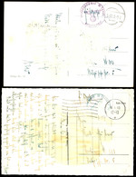 4561 1940 Und 1941, Feldpost-Ansichtskarte (Bahnhof Wesermünde) Mit Stummem Maschinen-Stpl. Vom 16.4.40 Und Brief-Stpl.  - Other & Unclassified