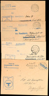 4566 1940, 4 Feldpost-Dienstbriefe Mit Brief-Stpl. "Frei Durch Ablösung Reich" Und Dienst-Stpl. Feldpost-Nr. M 09909 = F - Sonstige & Ohne Zuordnung