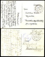 4581 1940, Feldpost-Fotokarte ("in Der Heimat, In Der Heimat....") Mit Stummem Stpl. Vom 6.5.40 Aus Wilhelmshaven Sowie  - Other & Unclassified