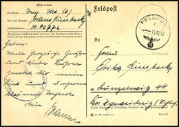 4598 1942, Feldpost-Karte Mit Norm-Stpl. Vom 15.12.42 Sowie Mit Brief-Stpl. Und Absenderangabe Feldpost-Nr. M 03772 = Ze - Andere & Zonder Classificatie
